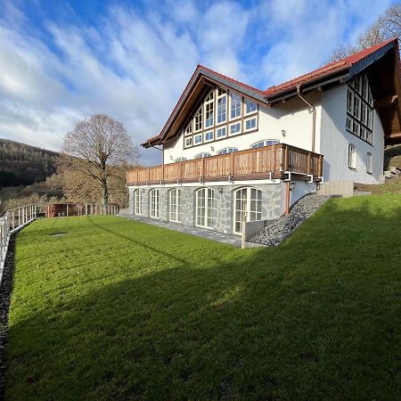 Ferienwohnung Blick Thyratal Stolberg i. Harz Exteriér fotografie