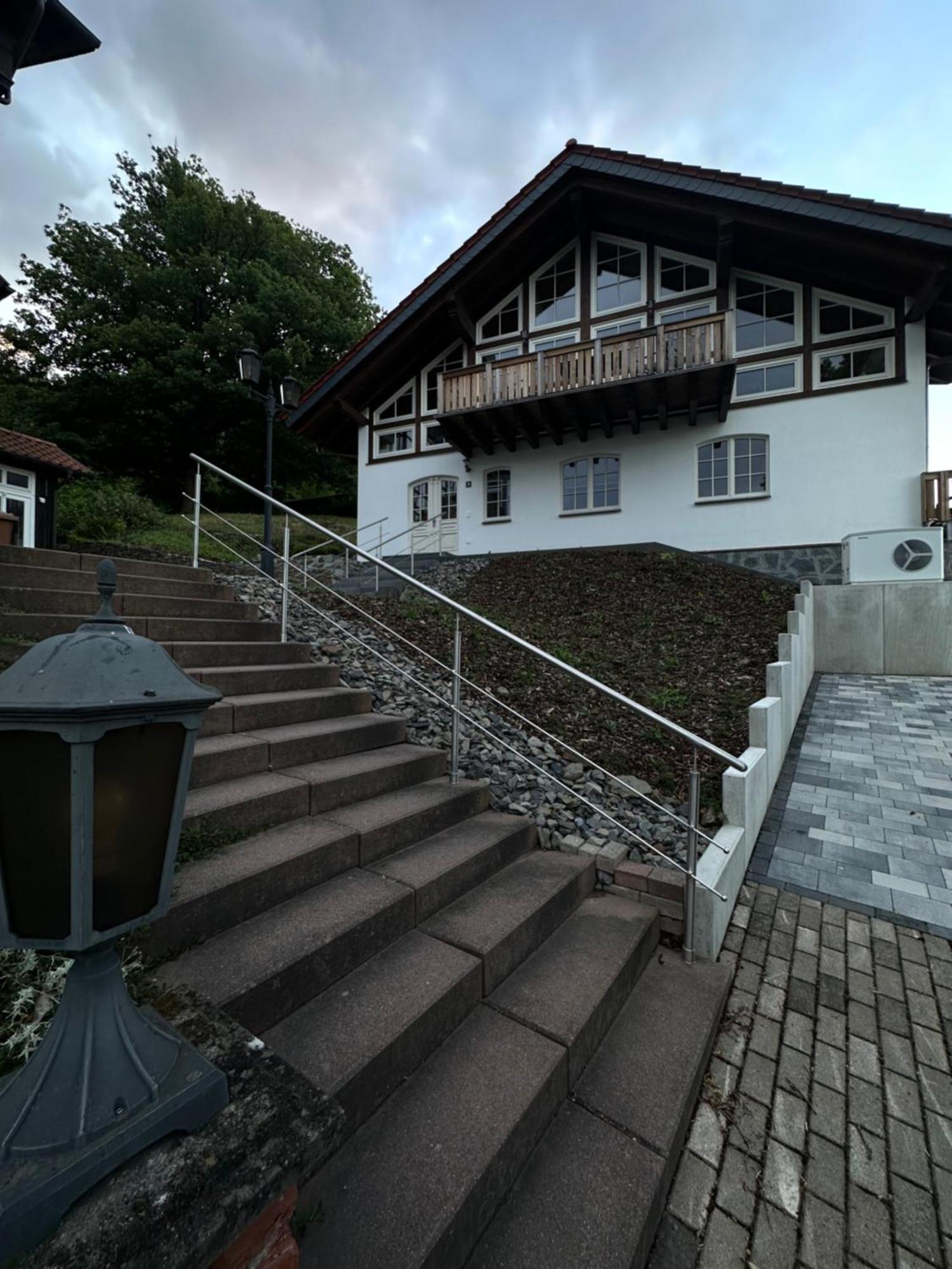 Ferienwohnung Blick Thyratal Stolberg i. Harz Exteriér fotografie