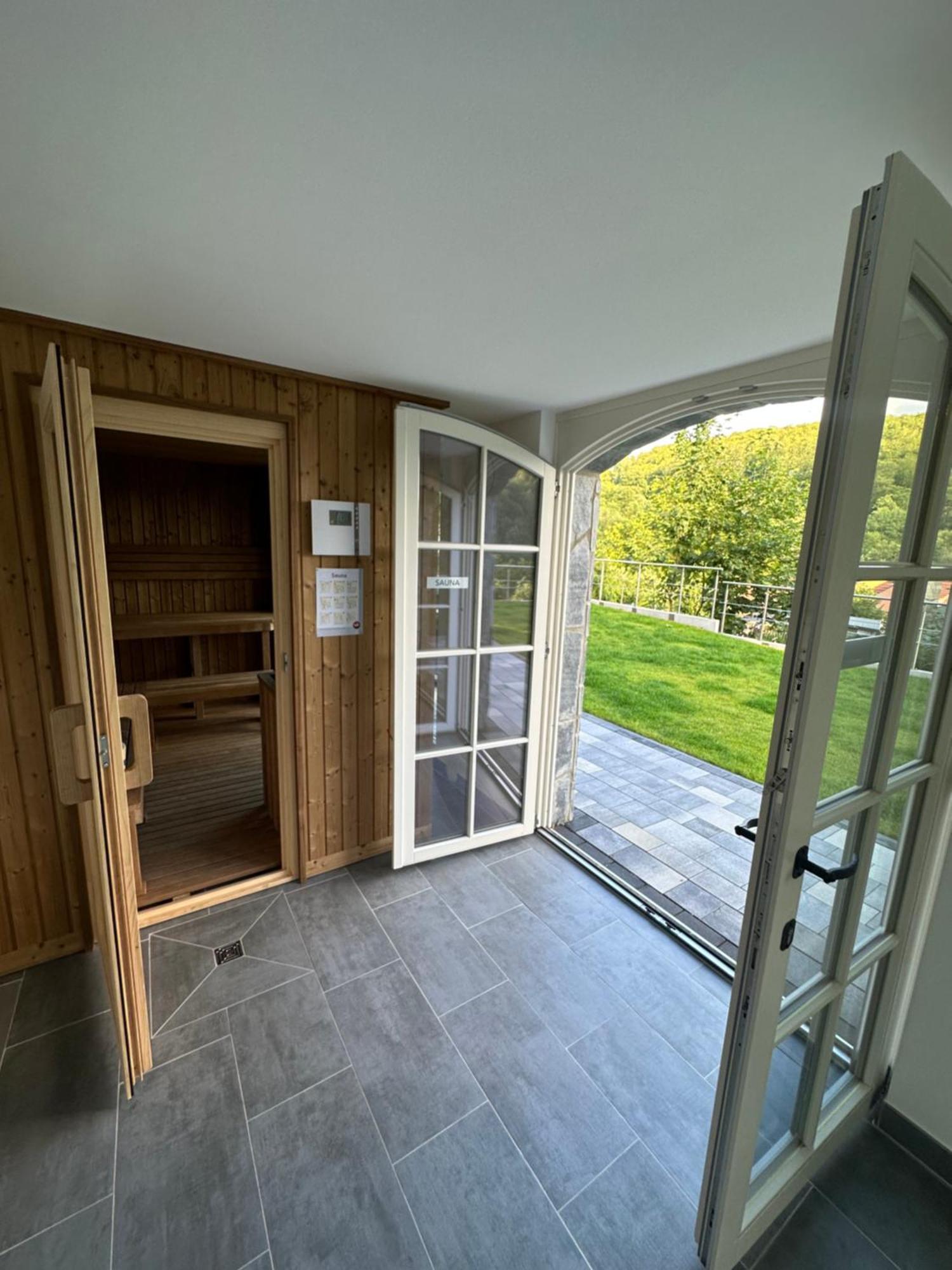 Ferienwohnung Blick Thyratal Stolberg i. Harz Exteriér fotografie